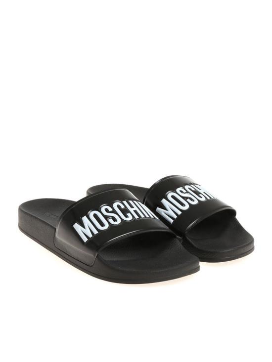 26SS 모스키노 뮬/슬리퍼 MB28022G0M G10 000 NERO BIANCO - MOSCHINO