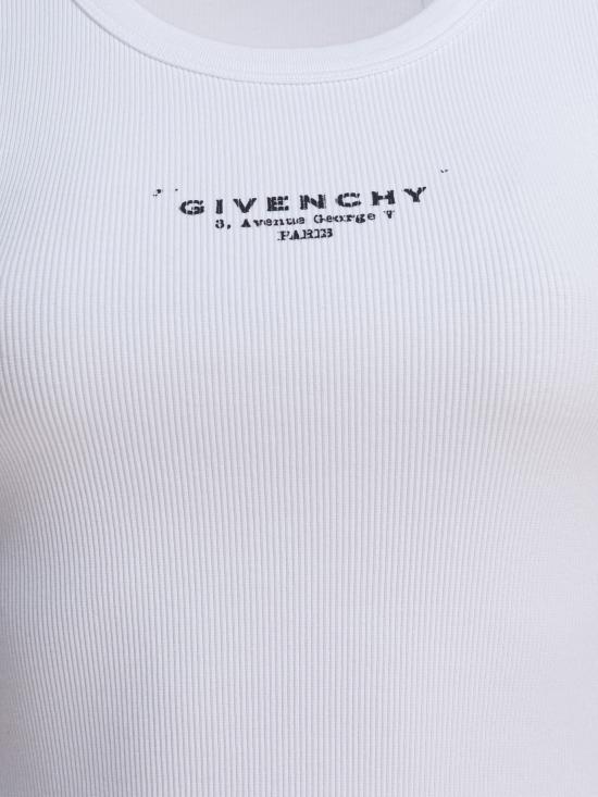 25FW 지방시 민소매 티셔츠 BW70FPP75N100 - GIVENCHY