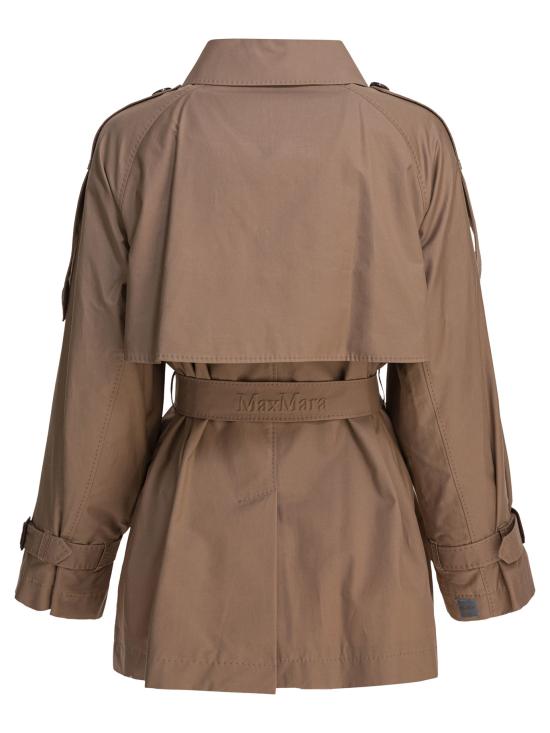 25FW 막스마라 더 큐브 트렌치 코트 2529026044CAROLINE001 BROWN - MAXMARA THE CUBE
