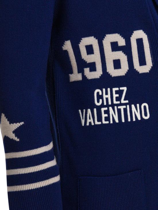 25FW 발렌티노 가라바니 가디건 7V3KA05NB2GCMV BLUE - VALENTINO GARAVANI