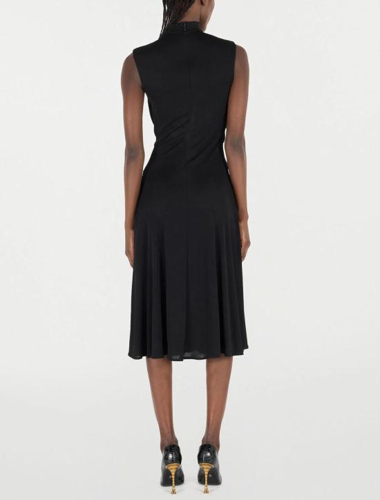 25FW 로베르토 카발리 미디 원피스 VKT111JE03405051 Black - ROBERTO CAVALLI