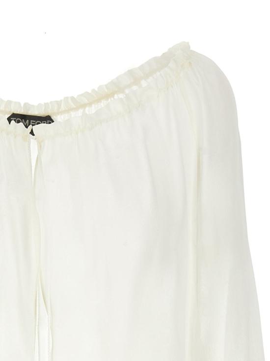  톰포드 블라우스 TS2091FAX852AW020 WHITE - TOMFORD