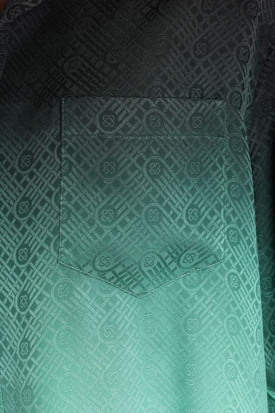 25FW 카사블랑카 셔츠 424116 U WPF25 SH 006 Black - CASABLANCA