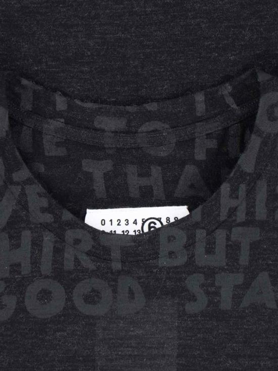 25FW MM6 메종마르지엘라 반팔 티셔츠 SH2GC0027 M20123899 Black - MM6 MAISON MARGIELA