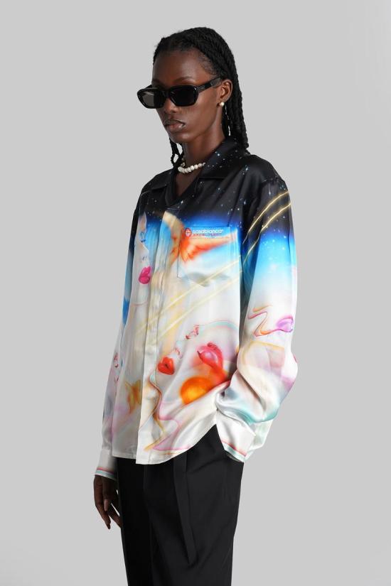 25FW 카사블랑카 블라우스 424117 U WPF25 SH 006 MULTICOLOR - CASABLANCA