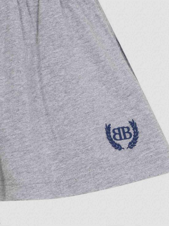  발렌시아가 숏 원피스 834169TSVC91300 Grey - BALENCIAGA