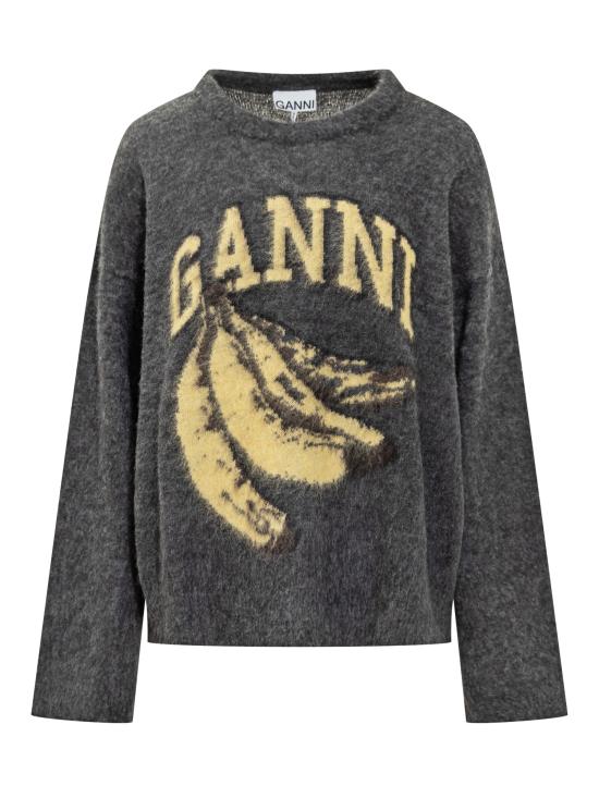 25FW 가니 스웨터 K2516 252 PHANTOM