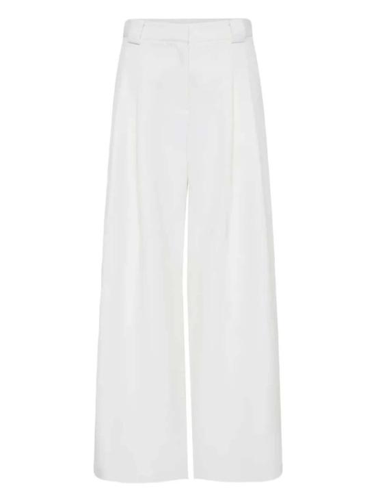  세인트아그니 스트레이트 팬츠 세인트 아그니 트윌 와이드 레그 플리츠 팬츠