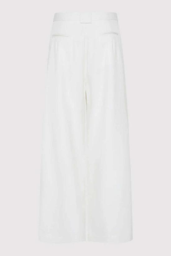  세인트아그니 스트레이트 팬츠 세인트 아그니 트윌 와이드 레그 플리츠 팬츠 - ST.AGNI