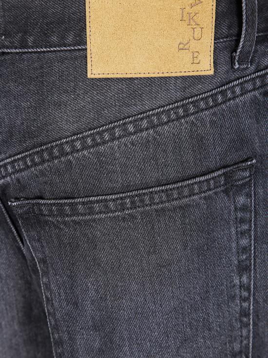 25FW 하이쿠레 데님 팬츠 HEW03340DF173 L0854 BLACK TENCEL - HAIKURE