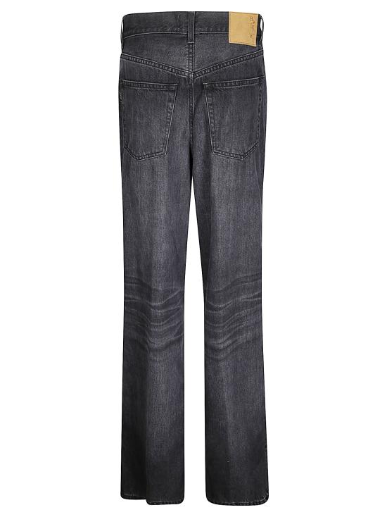 25FW 하이쿠레 데님 팬츠 HEW03340DF173 L0854 BLACK TENCEL - HAIKURE