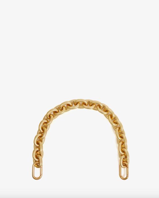  클레어 브이 클레어 V. 쇼티 스트랩 골드