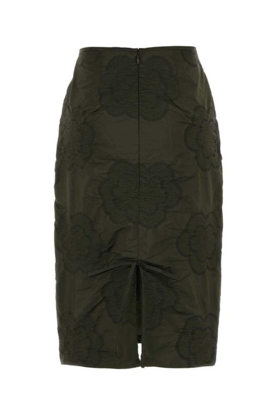 25FW 세실리아 반센 미디 스커트 225RTW17007 OLIVE GREEN - CECILIE BAHNSEN