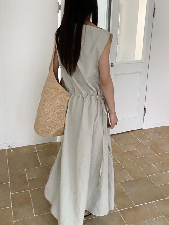  더 엔케이씨 스토어 롱 원피스 Nkc 스토어 리나 드레스 - The NKC Store