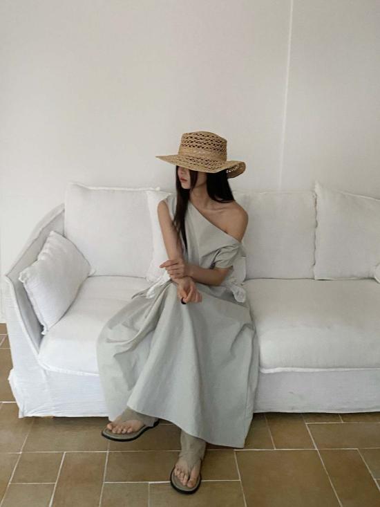  더 엔케이씨 스토어 롱 원피스 Nkc 스토어 리나 드레스 - The NKC Store