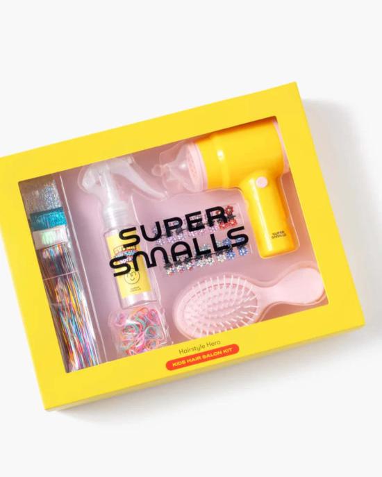  [키즈] 슈퍼스몰 신생아/영아 완구 슈퍼 스몰 헤어스타일 히어로 살롱 키트 - SUPER SMALLS
