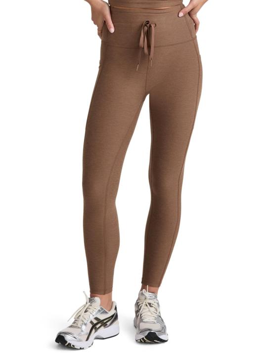  비욘드 요가 레깅스 스페이스다이 고 포켓 미디