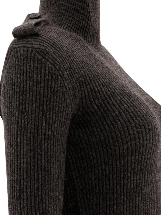 24FW 알렉산더 맥퀸 숏 원피스 807656 Q1BBP1015 GREY - ALEXANDER MCQUEEN