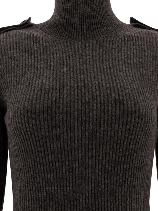 24FW 알렉산더 맥퀸 숏 원피스 807656 Q1BBP1015 GREY - ALEXANDER MCQUEEN