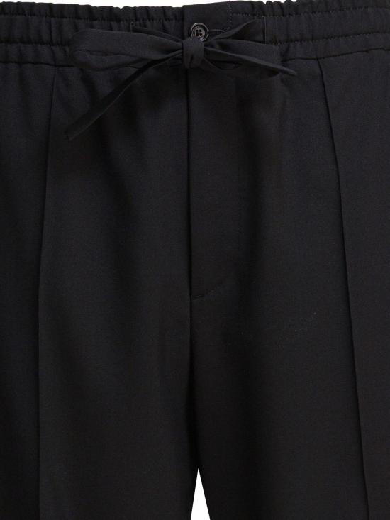 25FW 발렌티노 가라바니 스트레이트 팬츠 7V3RBN31AV5 0NO BLACK - VALENTINO GARAVANI