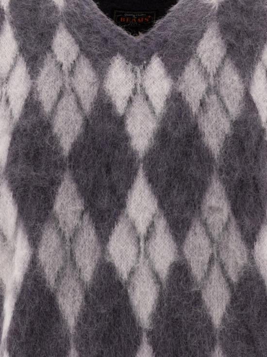 24FW 빔스 니트 베스트 38050045048 15 GREY - BEAMS