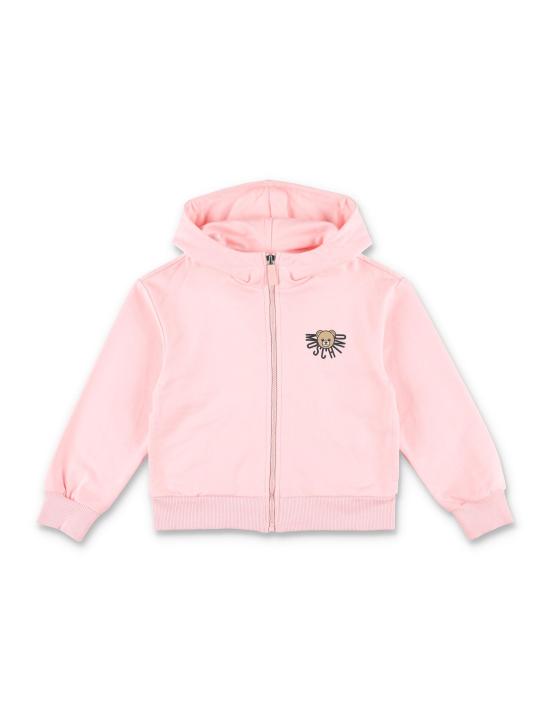 25FW [키즈] 모스키노 오버롤 HMK03XLCA40 50209 PINK - MOSCHINO