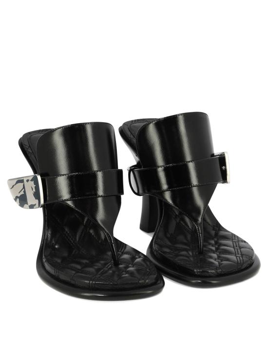 25FW 버버리 샌들 8085544 BLACK - BURBERRY