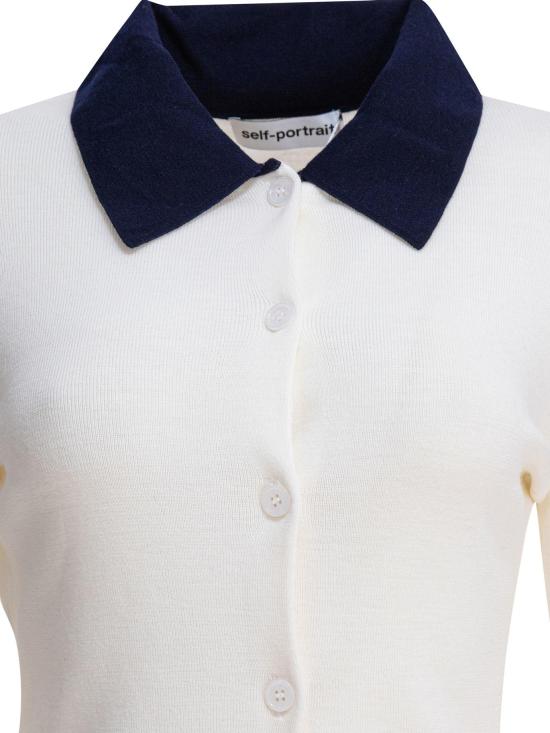 25FW 셀프 포트레이트 가디건 PF25 097C C CREAM BEIGE - SELF PORTRAIT