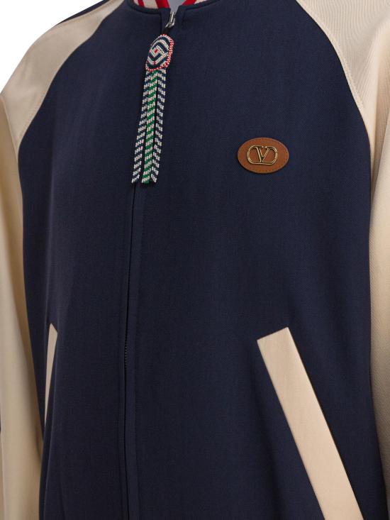 25FW 발렌티노 가라바니 봄버 자켓 7V3CIP63AWS DYB BLUE - VALENTINO GARAVANI