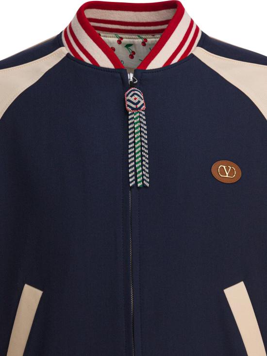 25FW 발렌티노 가라바니 봄버 자켓 7V3CIP63AWS DYB BLUE - VALENTINO GARAVANI