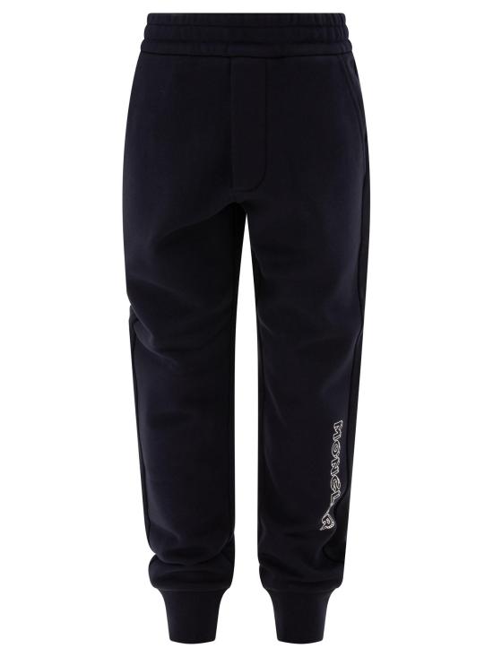 24FW [키즈] 몽클레어 스트레이트 팬츠 8H00005 899PS778 BLUE