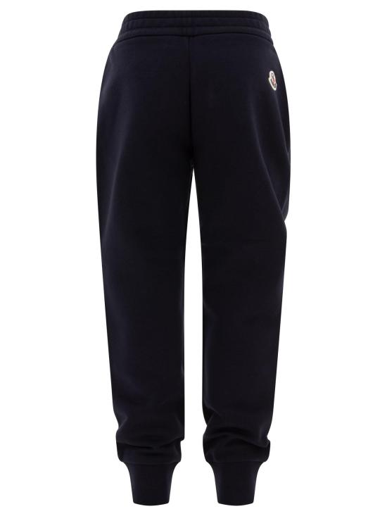 24FW [키즈] 몽클레어 스트레이트 팬츠 8H00005 899PS778 BLUE - MONCLER