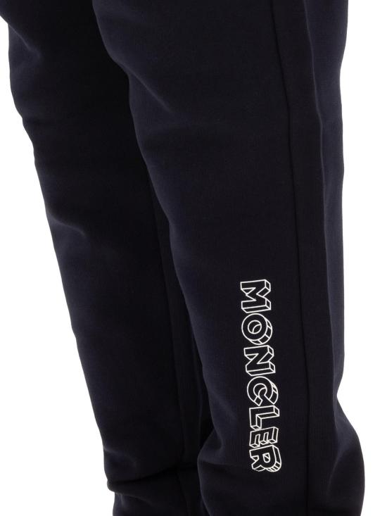 24FW [키즈] 몽클레어 스트레이트 팬츠 8H00005 899PS778 BLUE - MONCLER