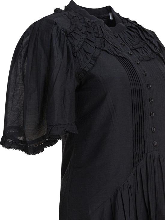 25FW 이자벨마랑에뚜왈 원피스 25ARO0827FA B3J04E01BK BLACK - ISABEL MARANT ETOILE