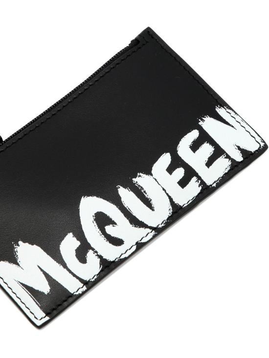 25FW 알렉산더 맥퀸 남성지갑 683117 1NT0B1070 BLACK - ALEXANDER MCQUEEN
