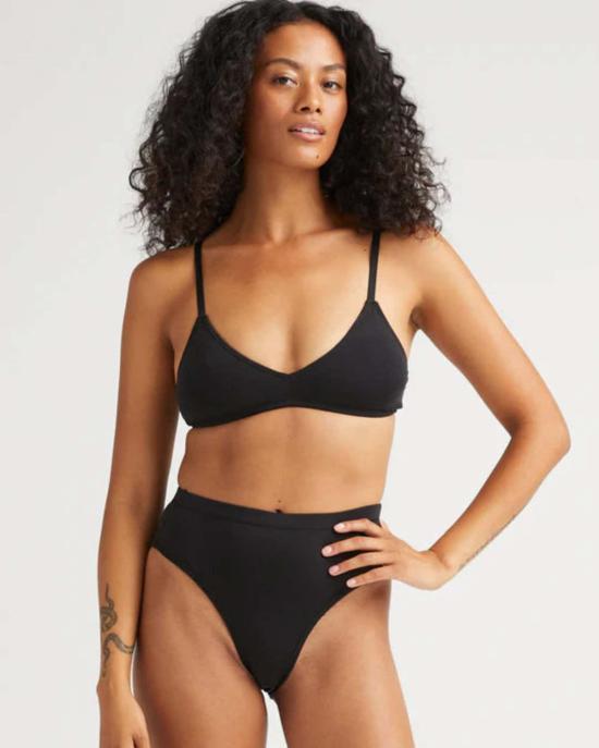  리처 푸어러 브라 Richer Poorer 스트레치 리오셀 티셔츠  블랙 - RICHER POORER