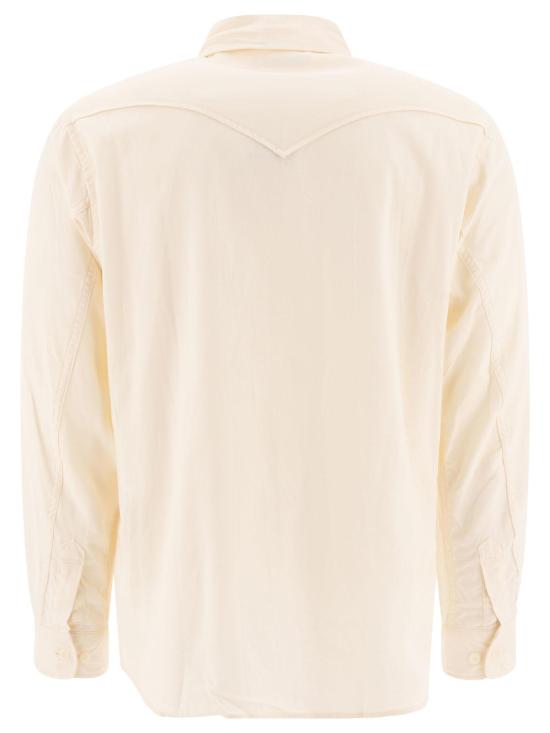 24FW 논네이티브 긴팔 셔츠 NN S4507 OFF WHITE - NONNATIVE