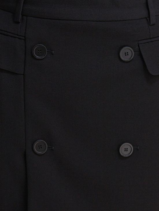25FW 발렌시아가 숏 스커트 838765 TRT011000 BLACK - BALENCIAGA