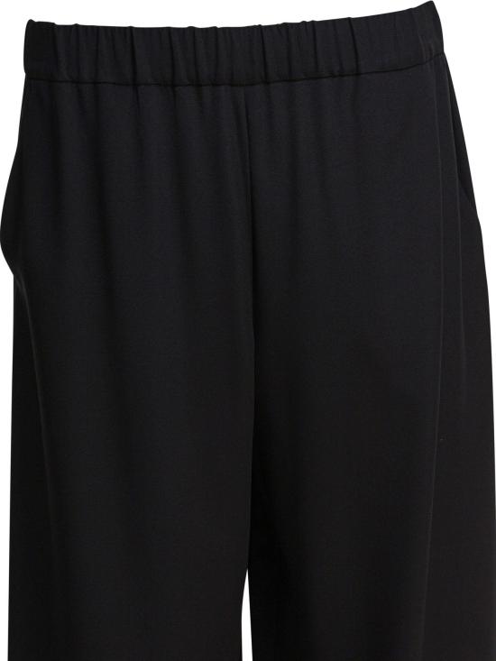 25FW 막스마라 스트레이트 팬츠 2521136018 BONN003 BLACK - MAX MARA