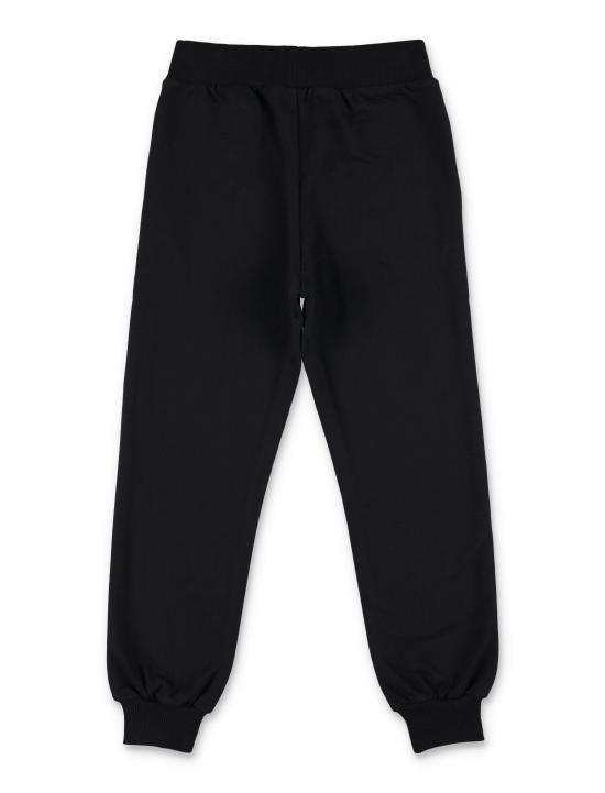 25FW [키즈] 모스키노 오버롤 HMK03XLCA40 60100 BLACK - MOSCHINO