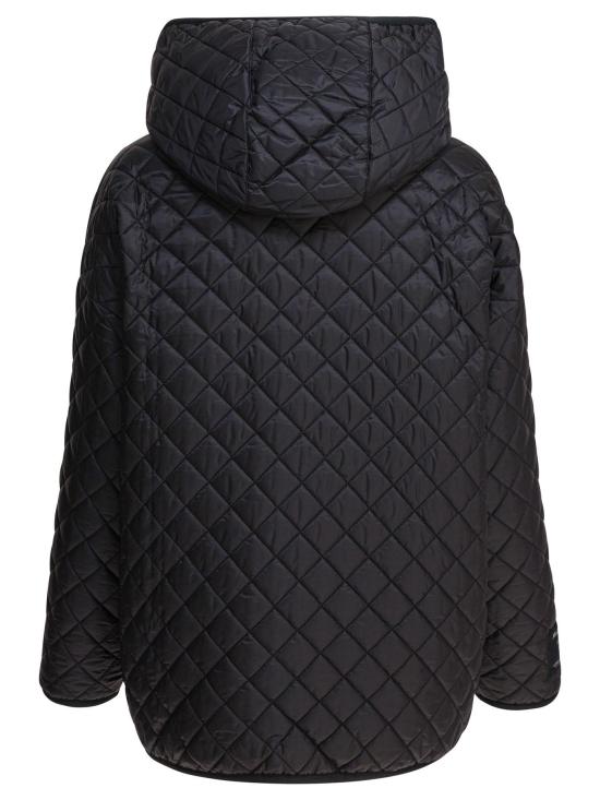 25FW 막스마라 더 큐브 LEO 레오 발수 캔버스 리버시블 패디드 자켓 2529486074 LEO009 BLACK - MAXMARA THE CUBE
