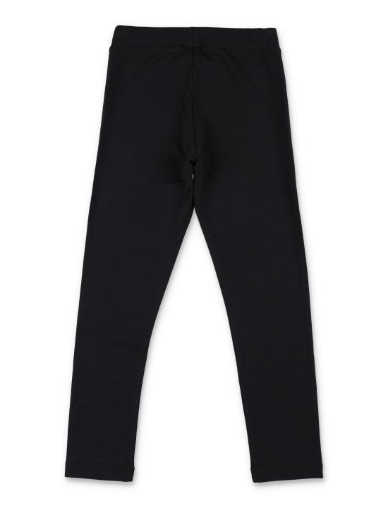 25FW [키즈] 모스키노 오버롤 HDK036LDA16 83933 WHT BLACK - MOSCHINO