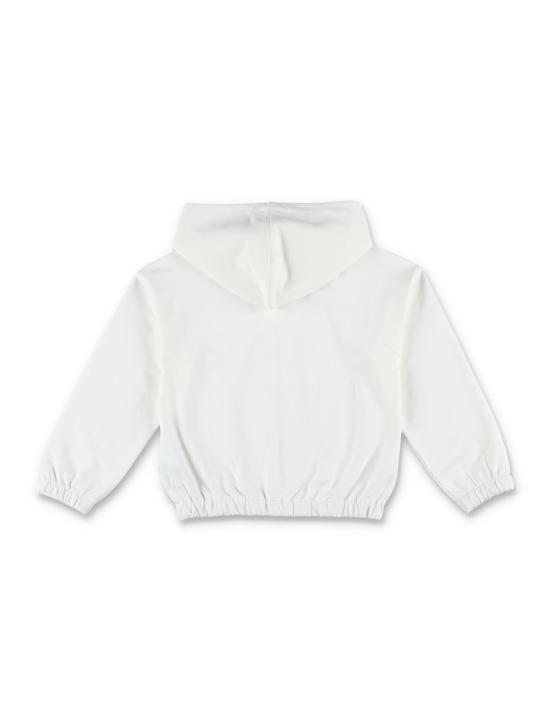 25FW [키즈] 모스키노 오버롤 HDK036LDA16 83933 WHT BLACK - MOSCHINO