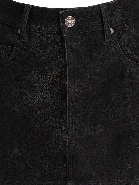 25FW 이자벨마랑에뚜왈 숏 스커트 25AJU0363FA C3B01E01BK BLACK - ISABEL MARANT ETOILE