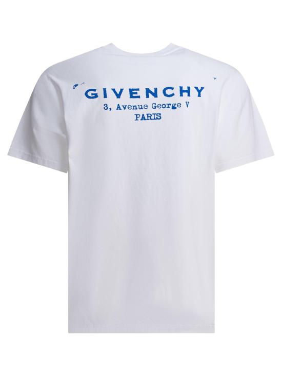 26SS 지방시 반팔 티셔츠 BM71NK3YRJ 100 WHITE - GIVENCHY
