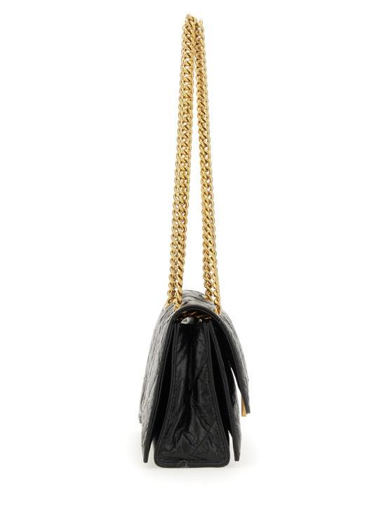 26FW 발렌시아가 크러쉬 스몰 체인 백 716351 210J11000 BLACK - BALENCIAGA