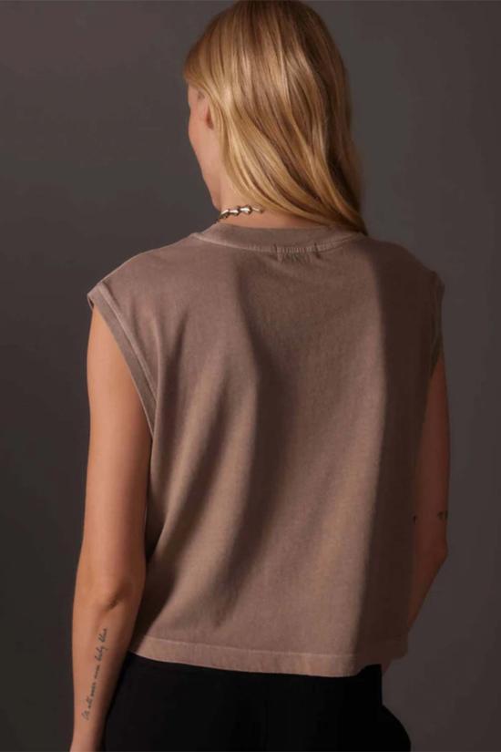  Richer Poorer 반팔 티셔츠 릴렉스드 머슬 티셔츠 웜 그레이 - OTHER BRANDS