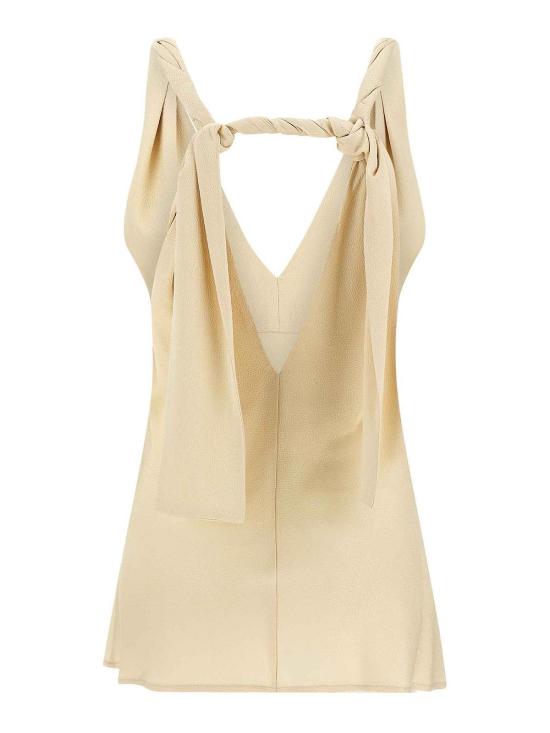 25SS 아르마리움 민소매 티셔츠 ARMTMT019V002012 Beige - ARMARIUM