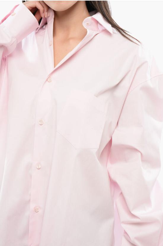  베트멍 긴팔 셔츠 UE63SH191P BABY PINK Pink - VETEMENTS