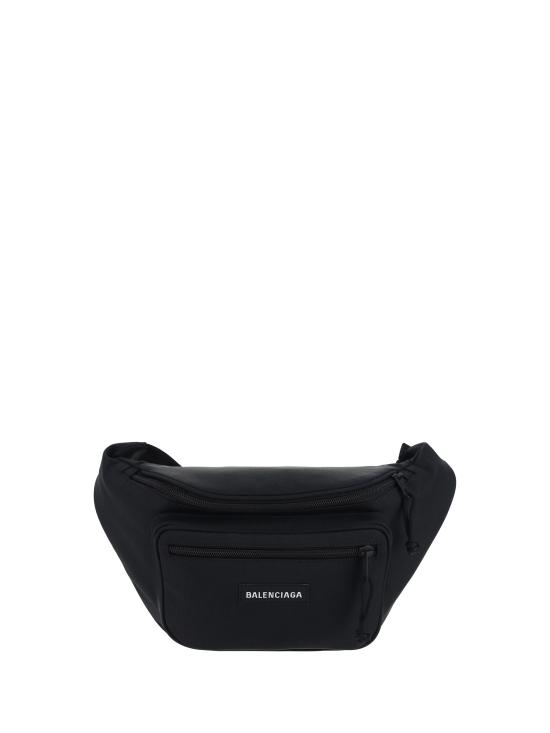 26FW 발렌시아가 익스플로러 벨트백 4823892JMF7 1000 BLACK